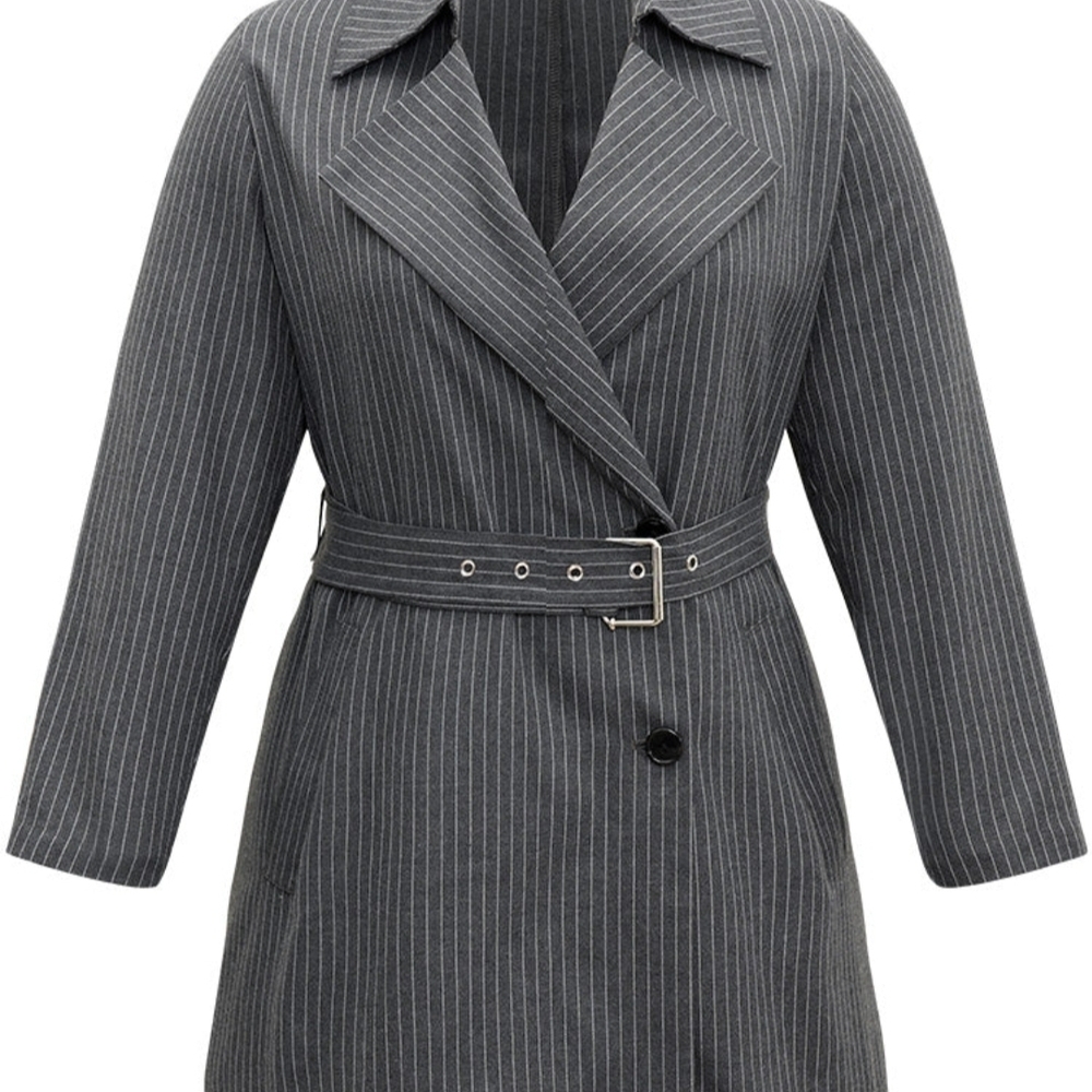 NWOT Bloomchic Belted Tunic Jacket - Picture 9 of 11